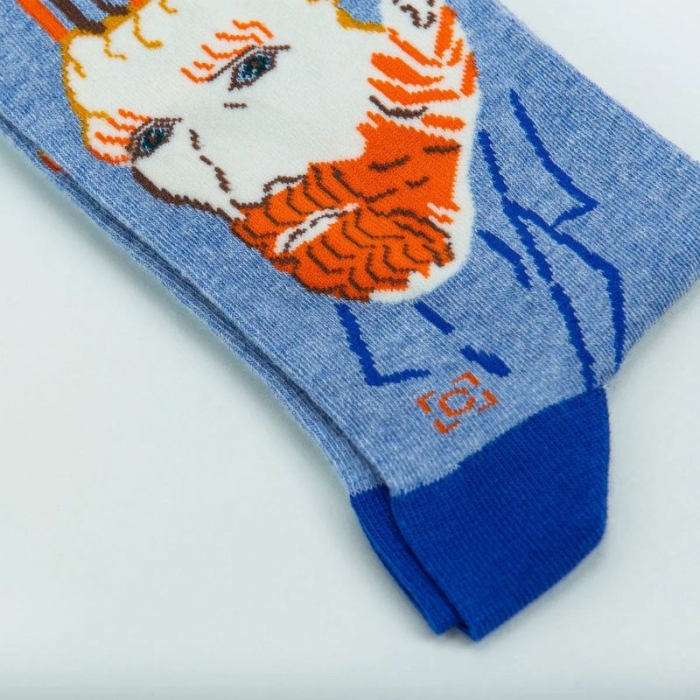 Socken Kunstwerke - van Gogh "Selbstporträt"